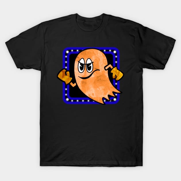 Clyde, The Supervillain Ghost T-Shirt by Leroy Binks